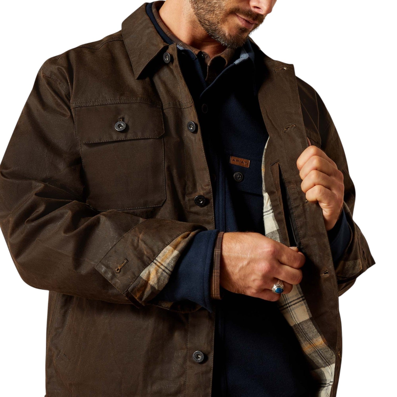 Ariat Drayham Jacket Brown