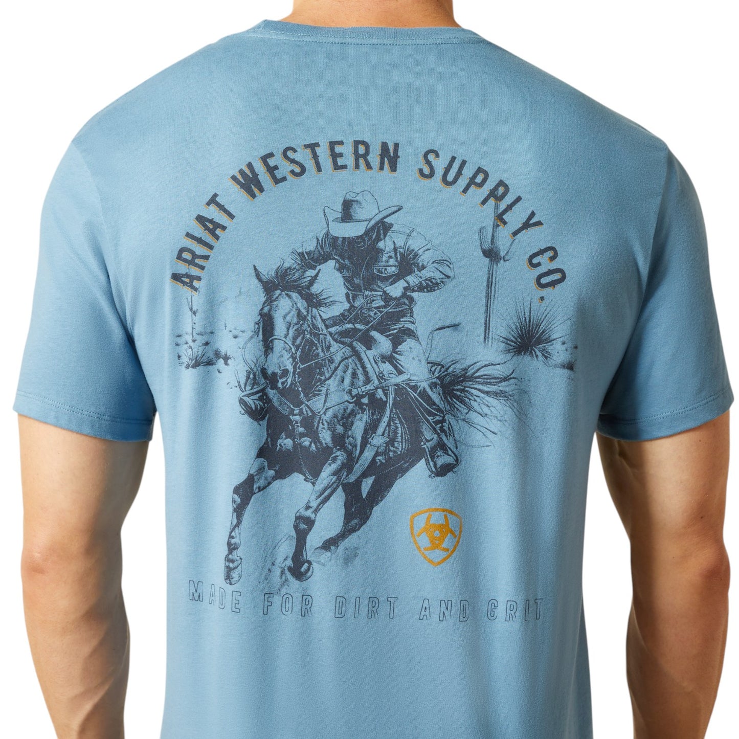 Ariat Blazing Saddle T-Shirt Cornet Blue
