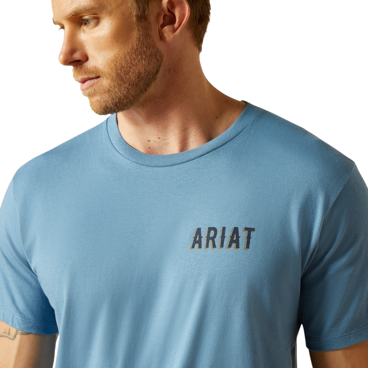 Ariat Blazing Saddle T-Shirt Cornet Blue