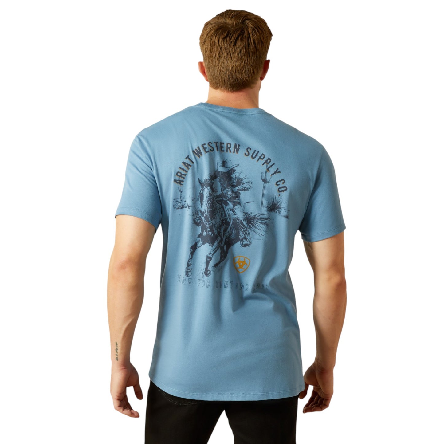 Ariat Blazing Saddle T-Shirt Cornet Blue