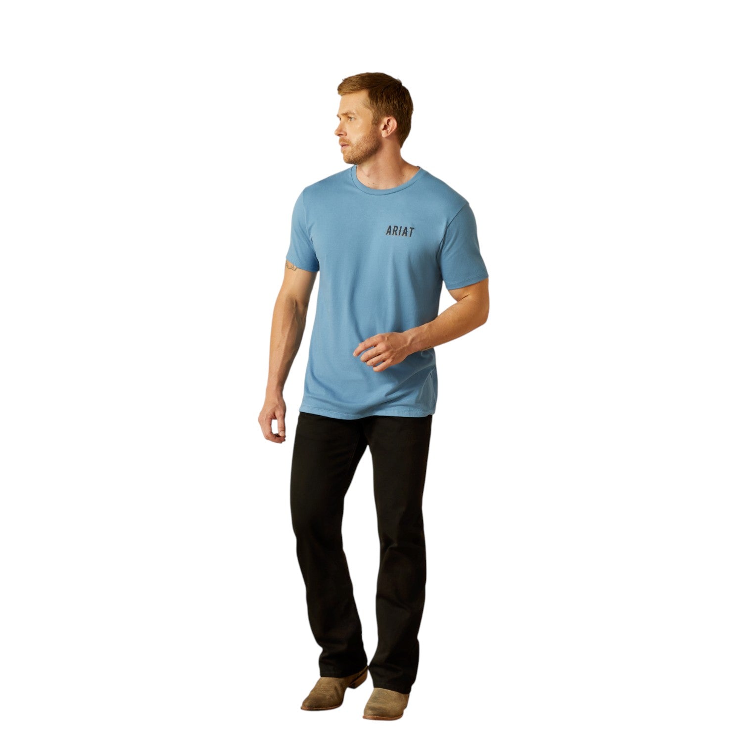 Ariat Blazing Saddle T-Shirt Cornet Blue
