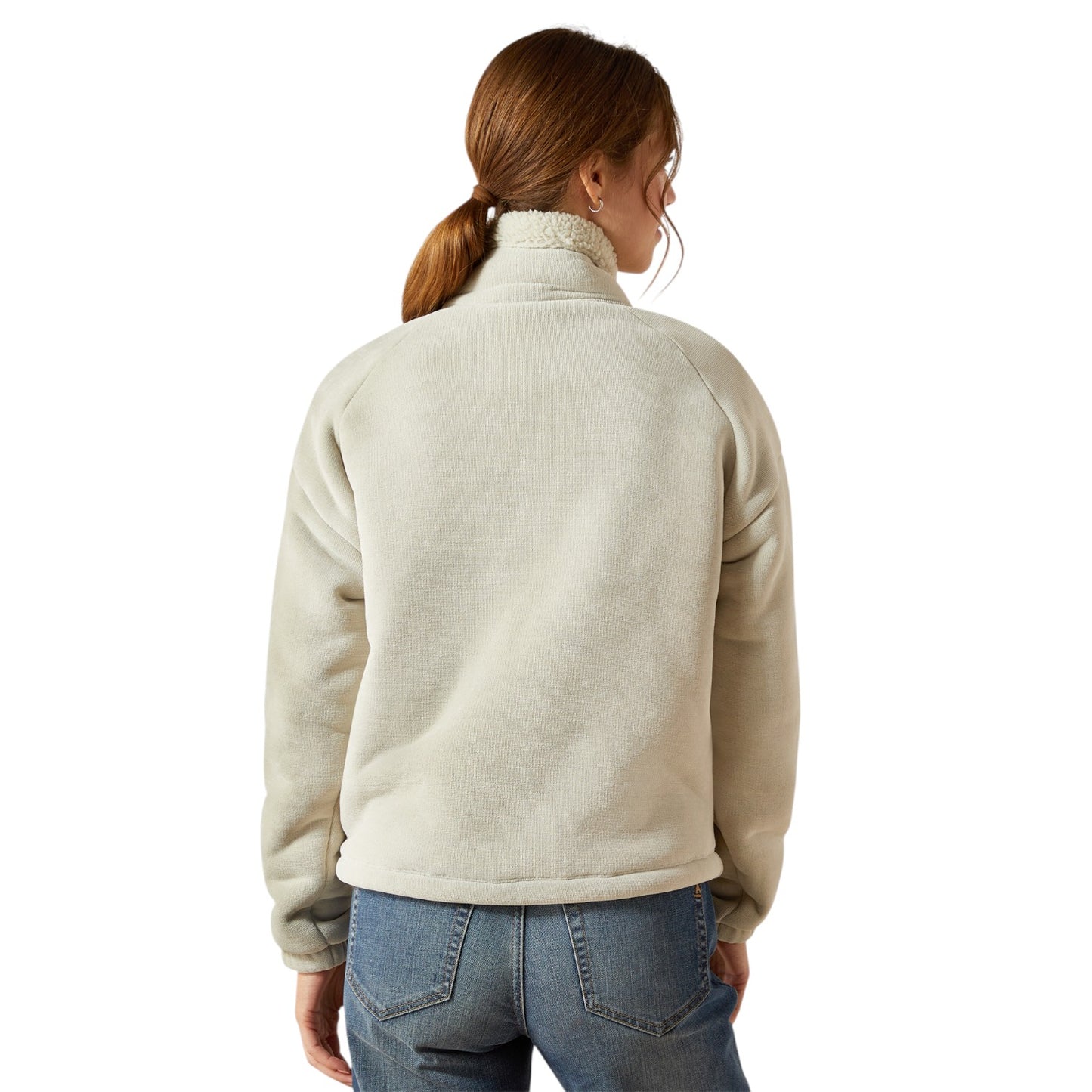 Ariat Lafayette Full Zip Sweatshirt Pelican