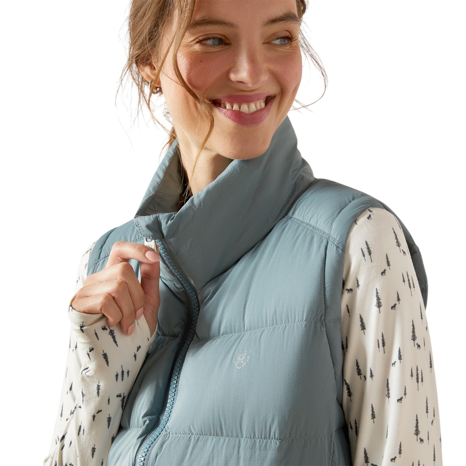 Ariat Ultrapuff Down Vest Steel Sage