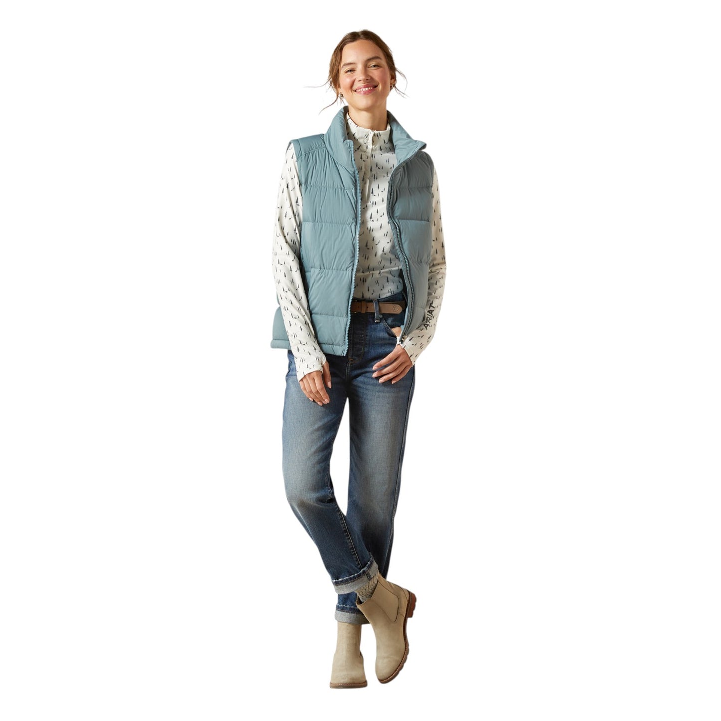Ariat Ultrapuff Down Vest Steel Sage