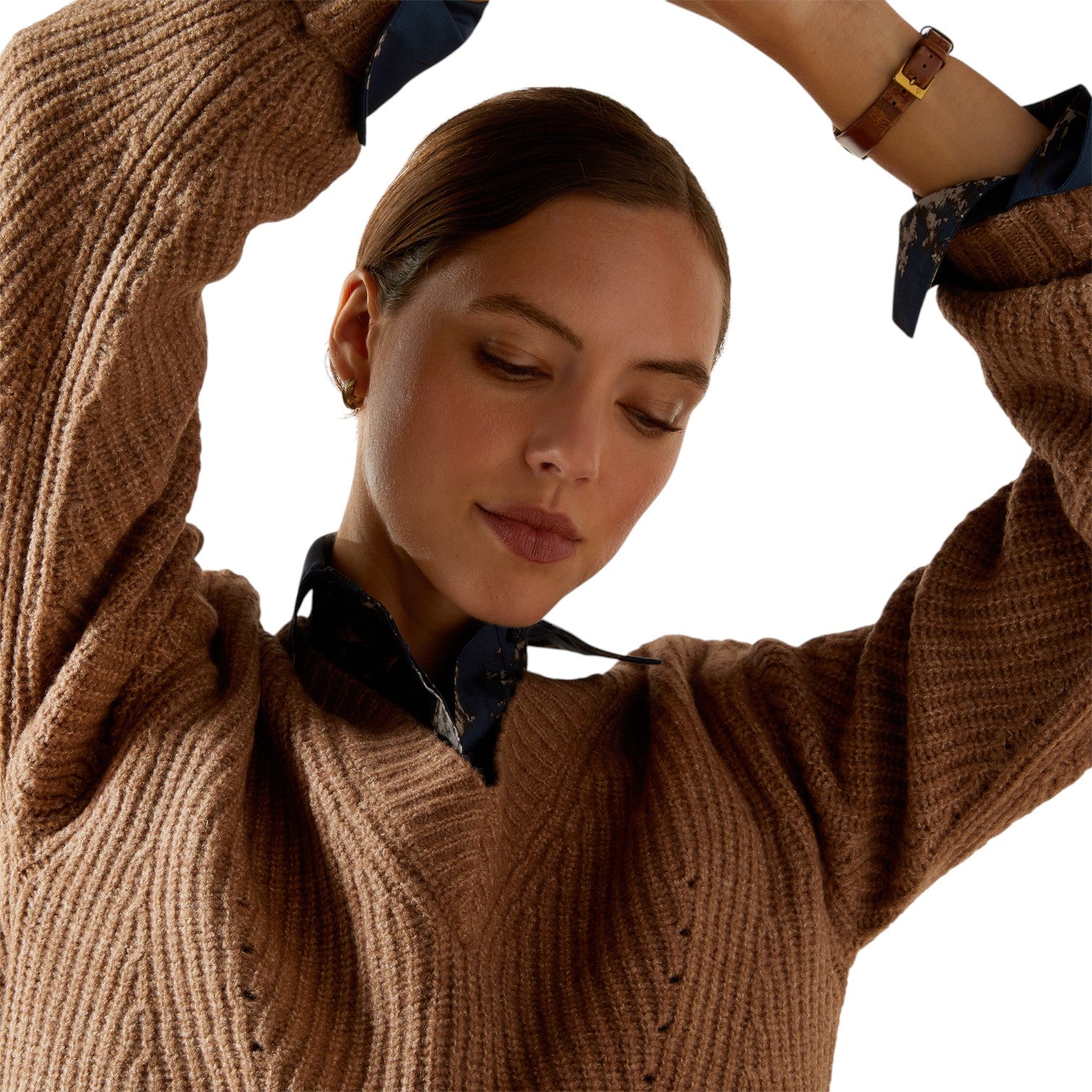 Ariat Blaydon Sweater Woodsmoke Heather