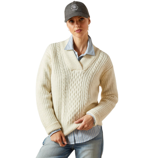 Ariat Arley Sweater Artic Wolf