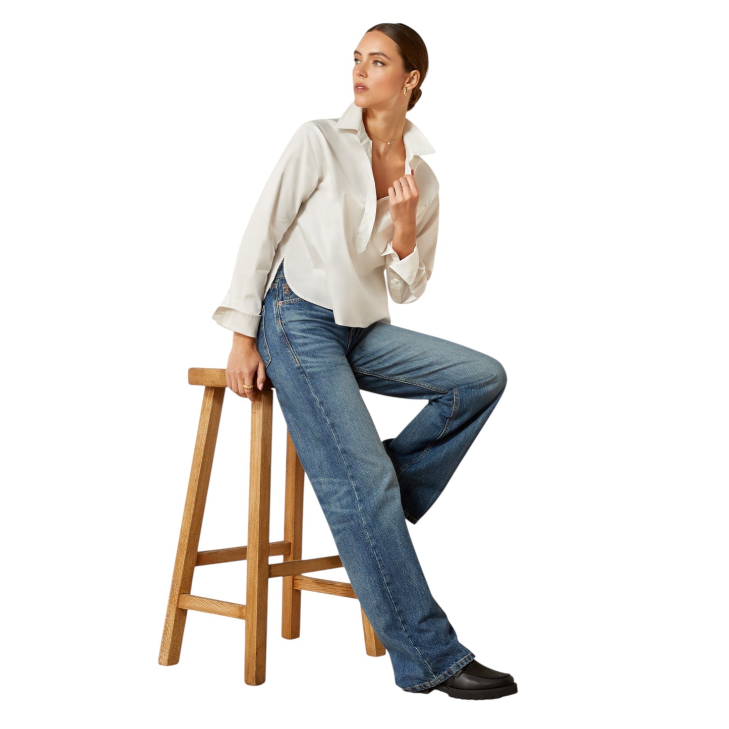 Ariat Osney Blouse White Alyssum