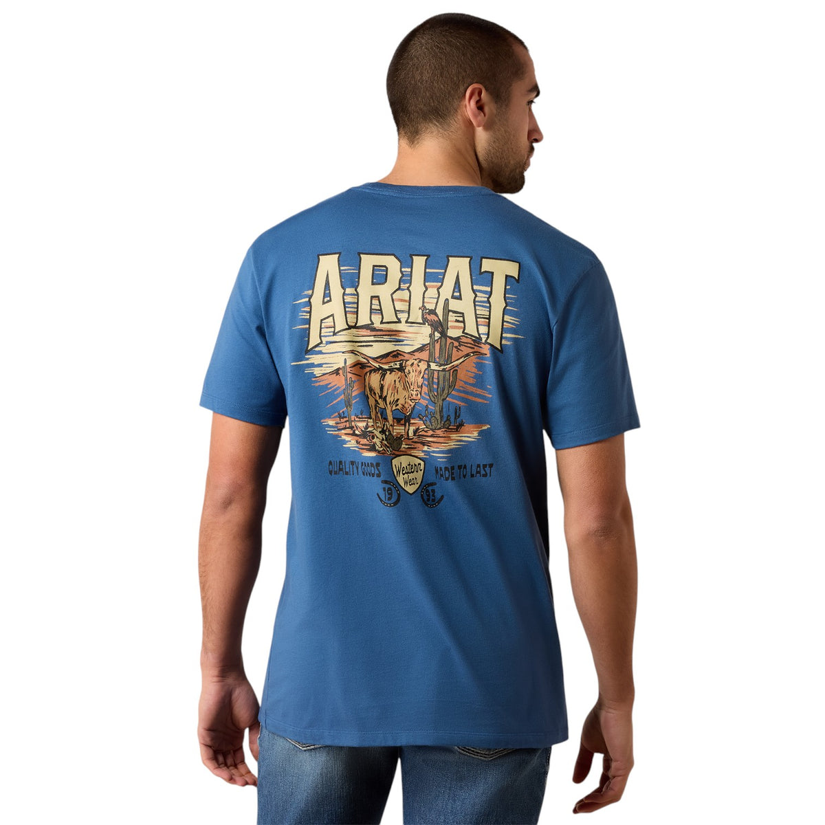Ariat Men's Lone Longhorn SS T-Shirt