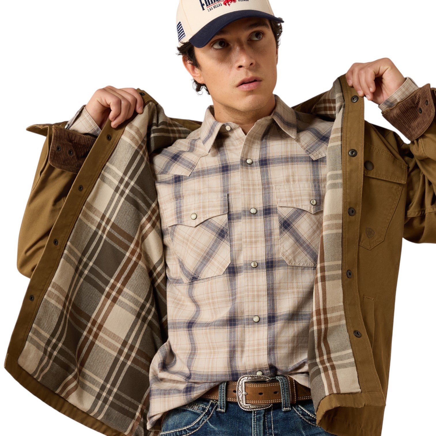 Ariat Men's Retro Canvas Shirt Kangaroo