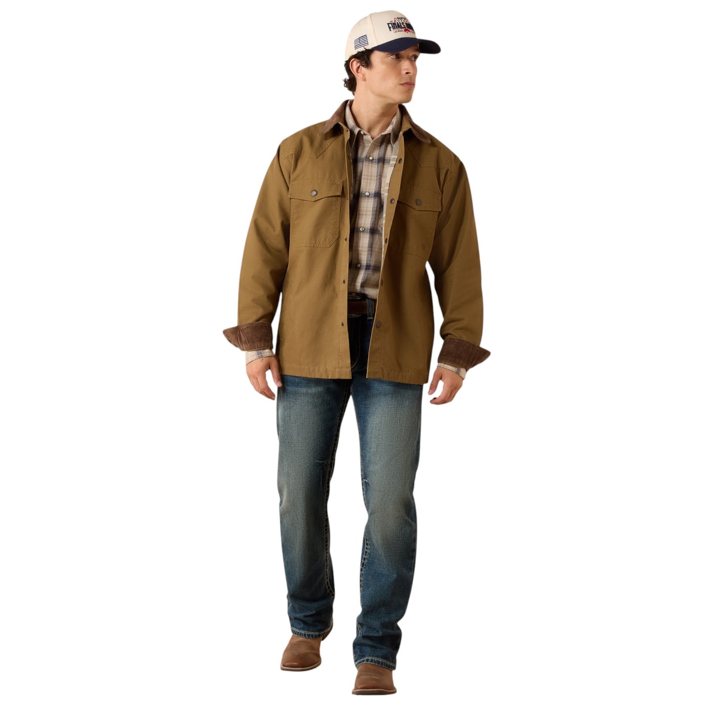 Ariat Men's Retro Canvas Shirt Kangaroo