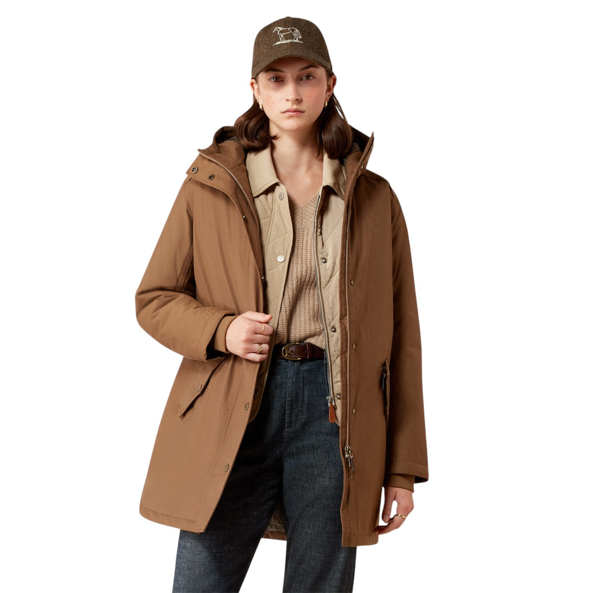 Ariat Barrowmere H20 Parka Malt