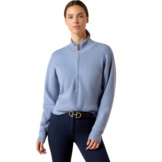 Ariat Foxleigh 1/2 Zip Sweater Rainwashed