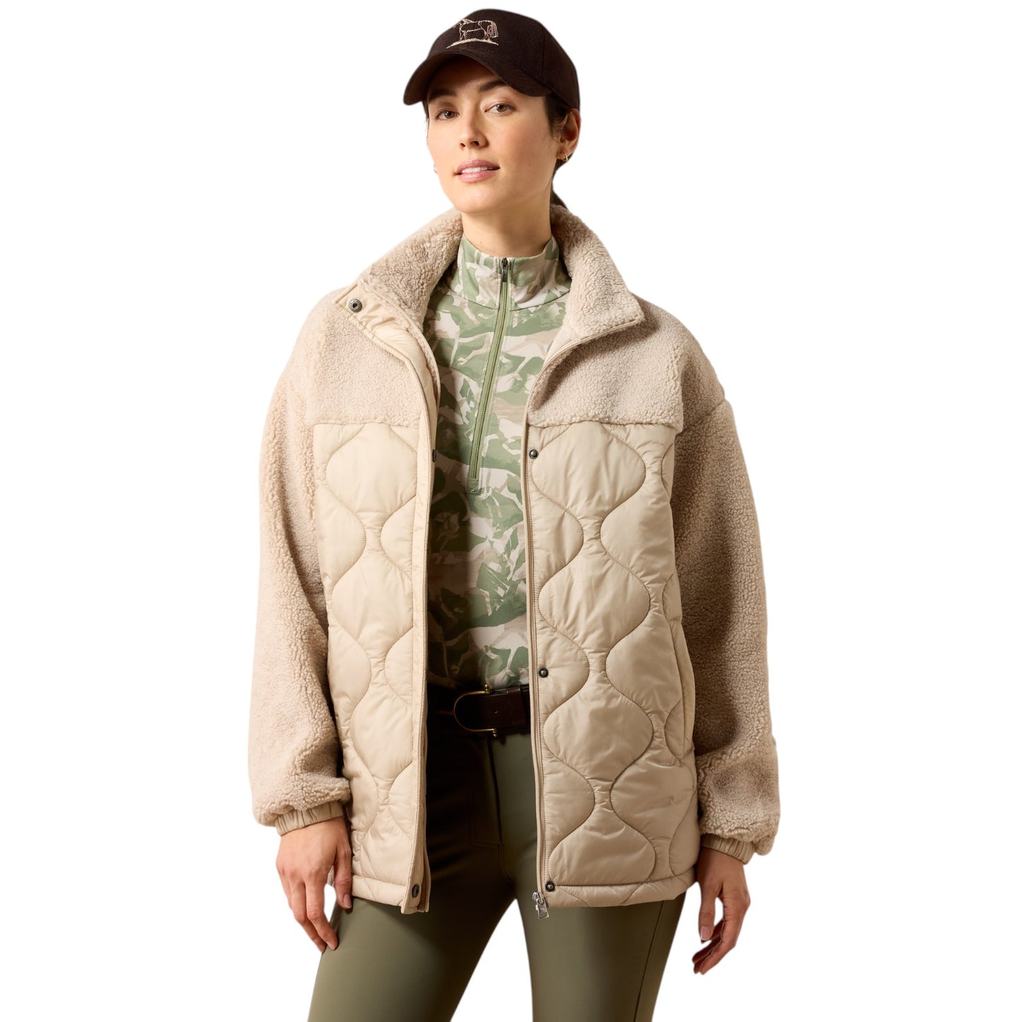 Ariat Sherpuff Jacket Grey