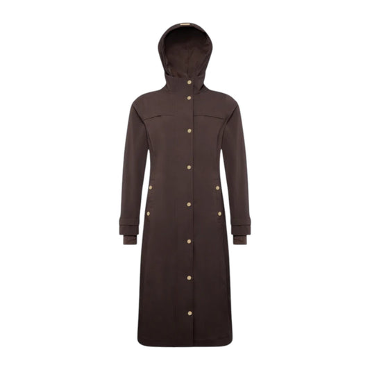 Holland Cooper Folgate Rain Coat Chocolate