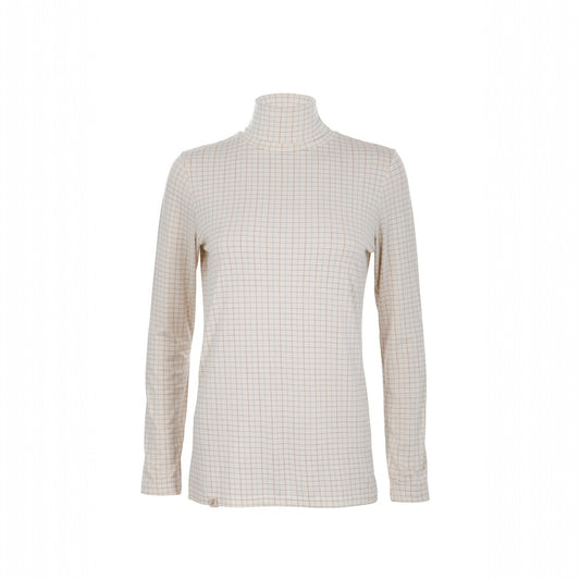 Ginger & Jardine Silky Roll Neck Multi Check