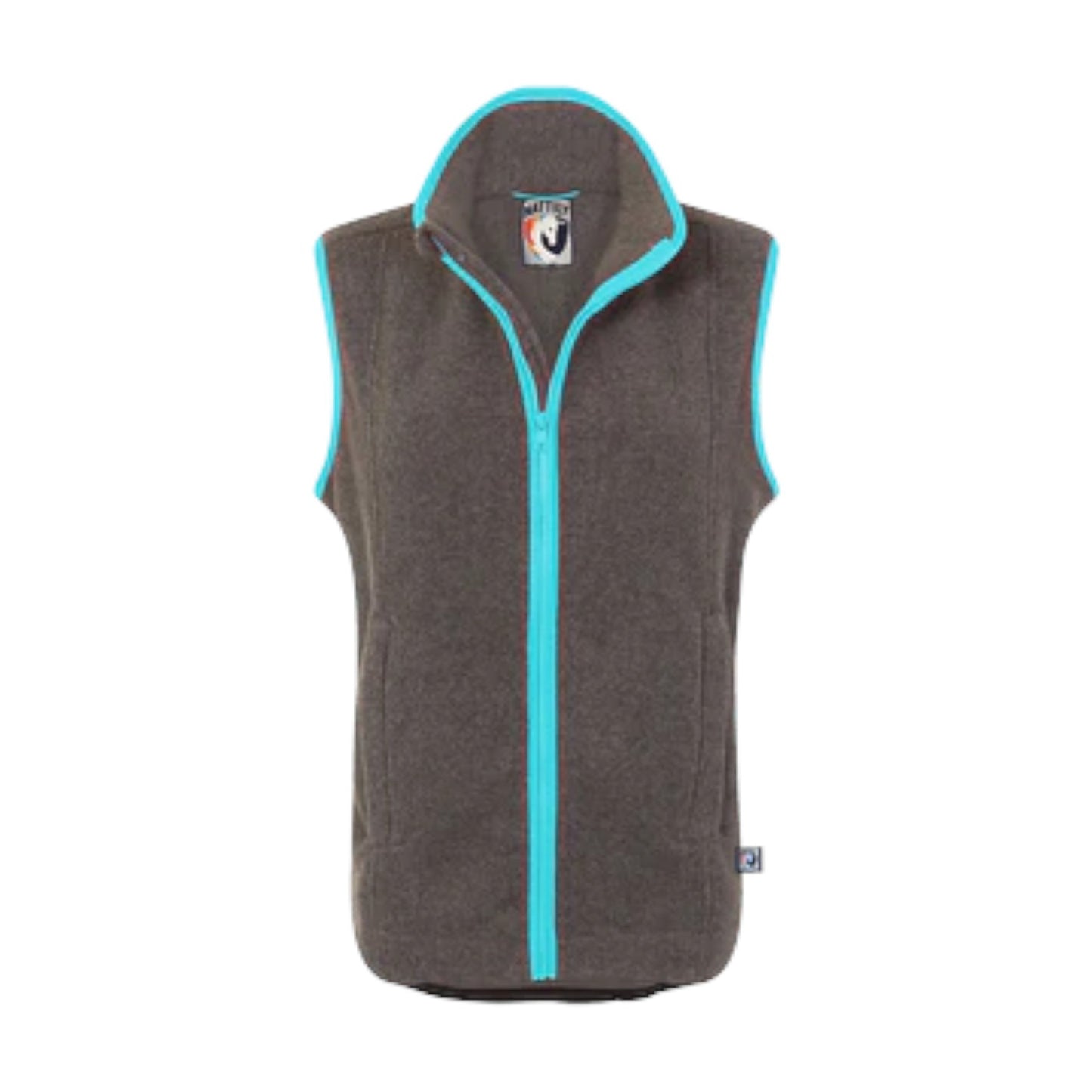 Nattily Dressed Fleece Gilet Grey