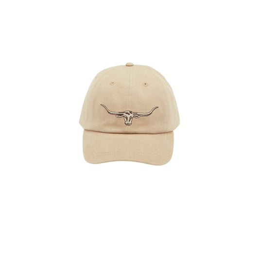 R.M.Williams Steers Head Logo Cap - Buckskin