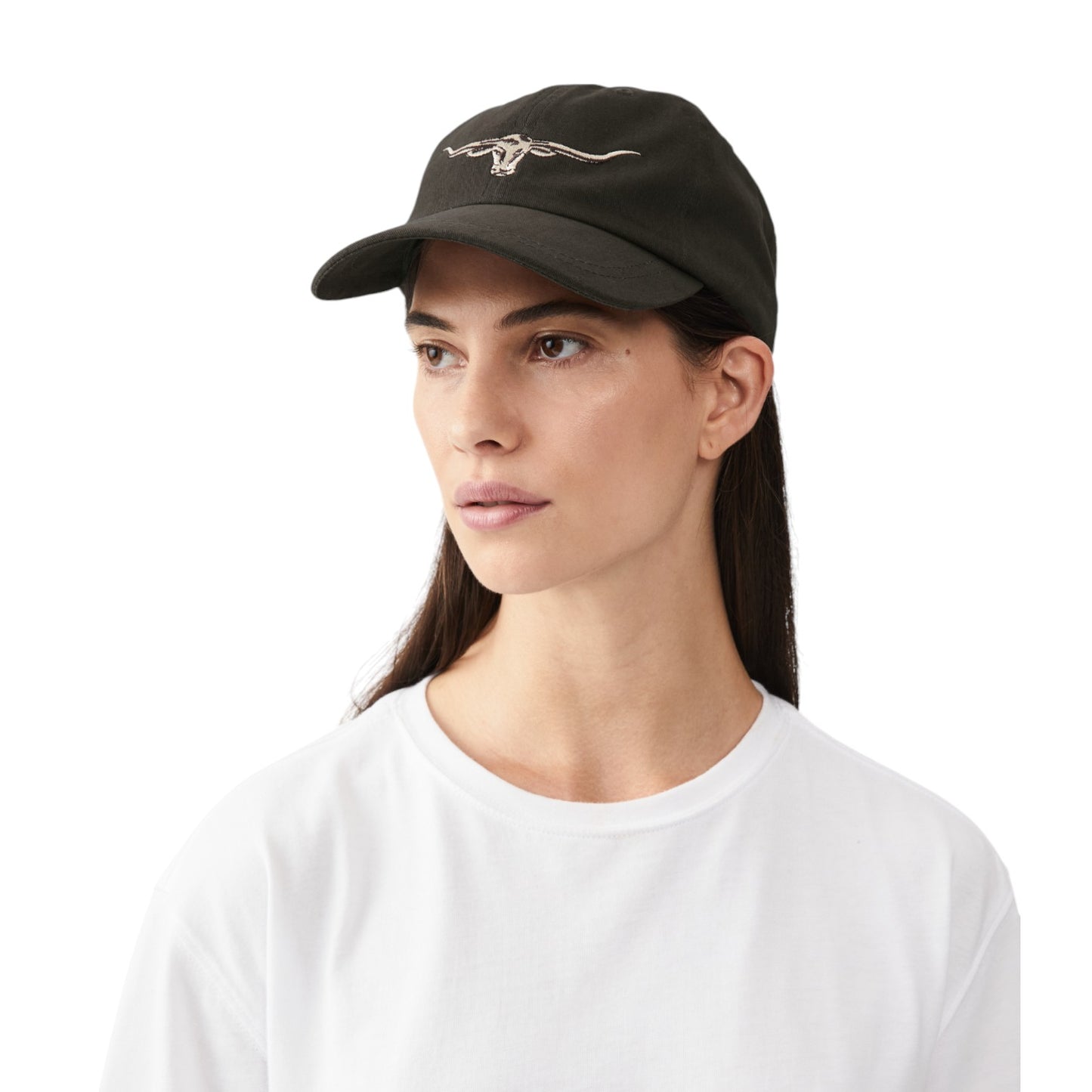 R.M.Williams Steers Head Logo Cap - Silt