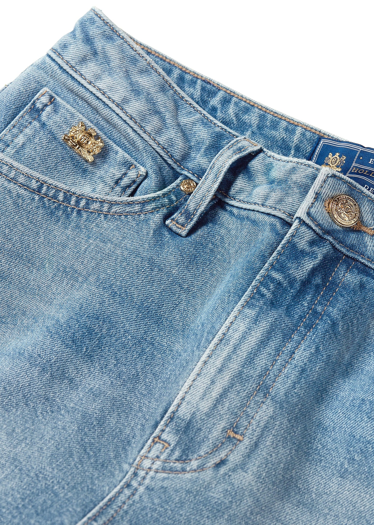 Holland Cooper High Rise Slim Jean Vintage Indigo