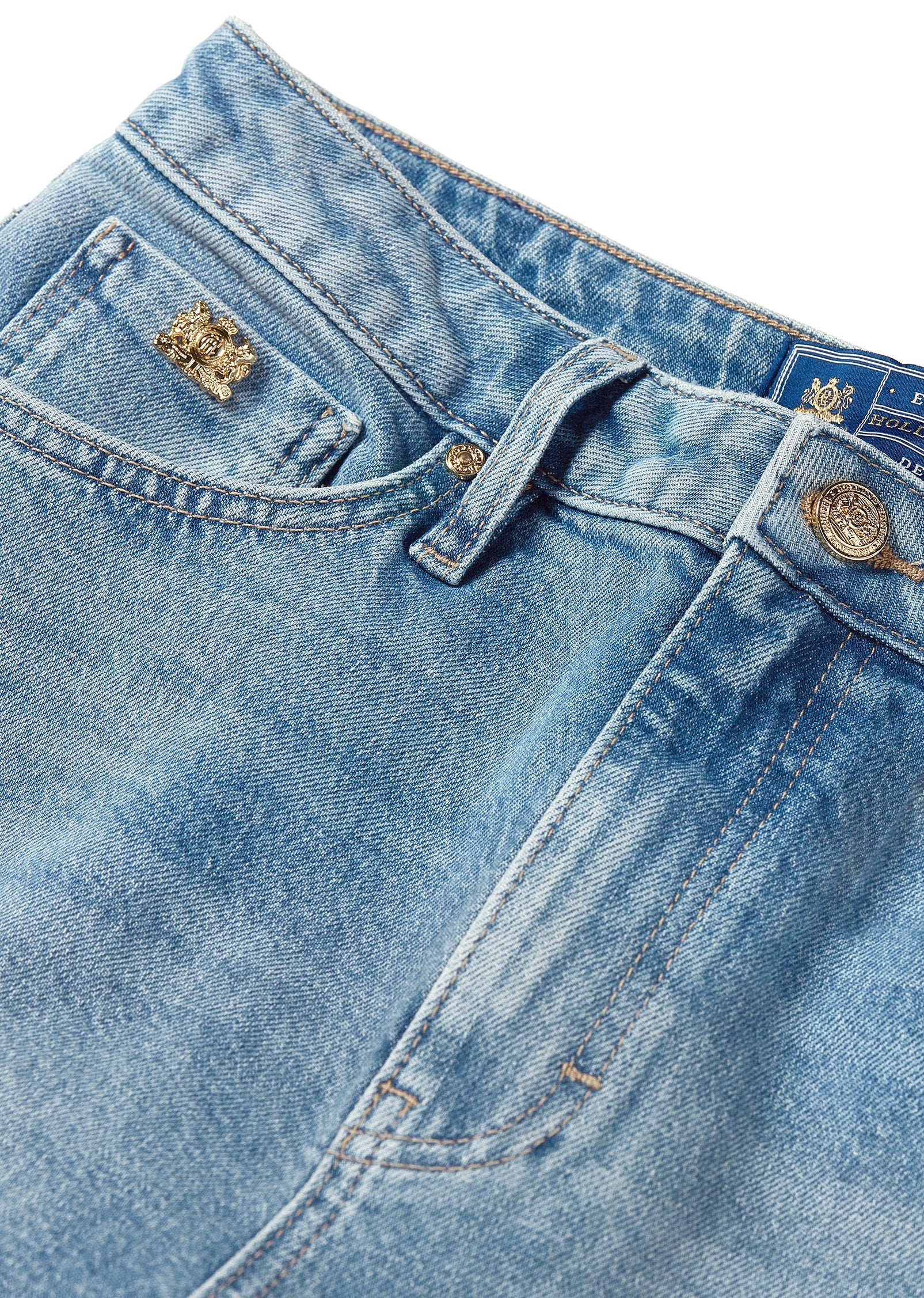 Holland Cooper High Rise Slim Jean Vintage Indigo