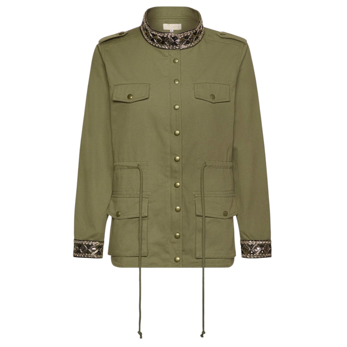 Guinea London Hampton Combat Jacket Khaki