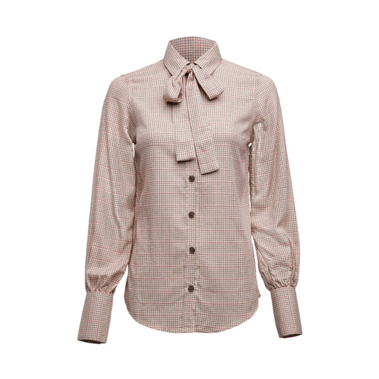 Holland Cooper Heritage Shirt Oatmeal Check
