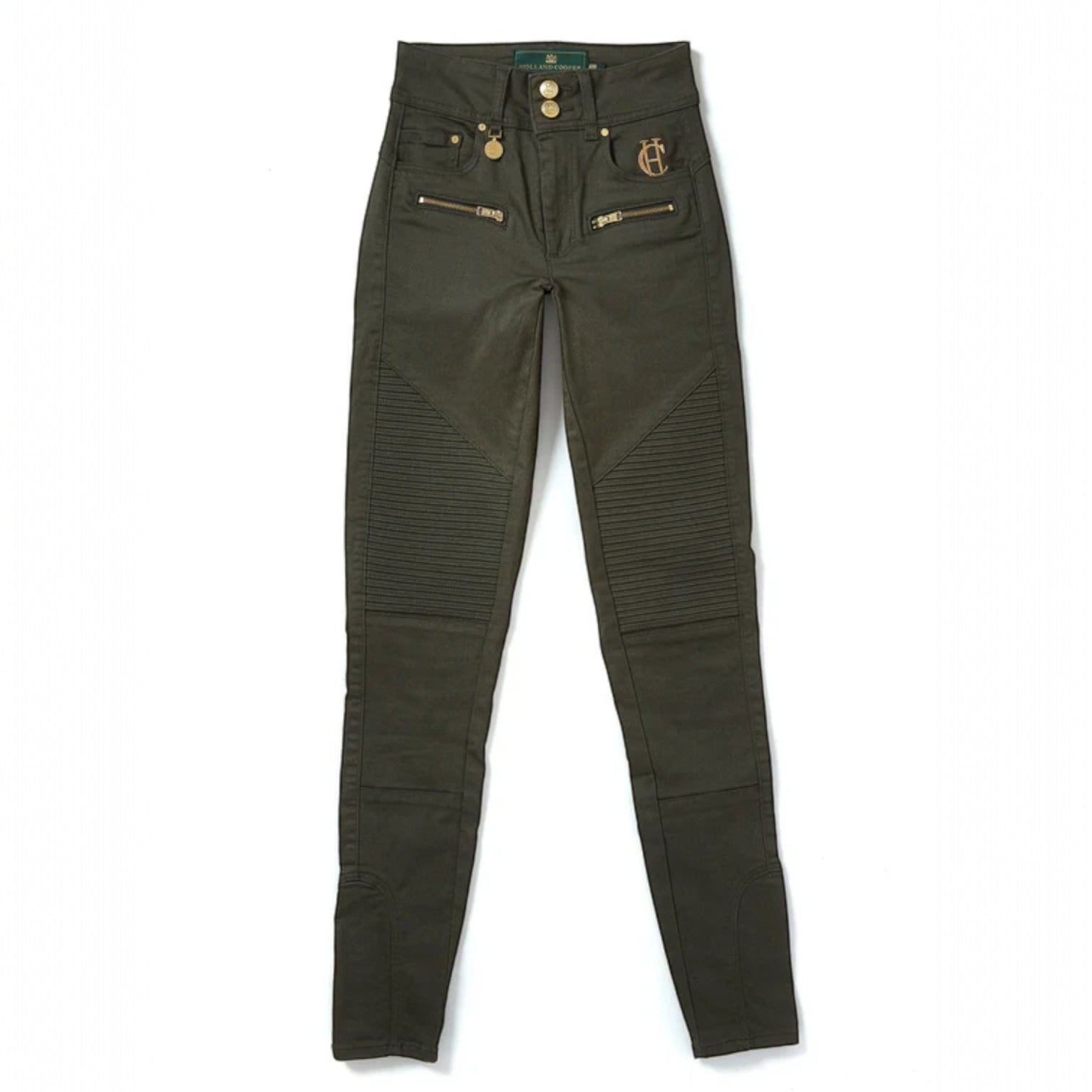 Holland Cooper Biker Jean Hunter Green