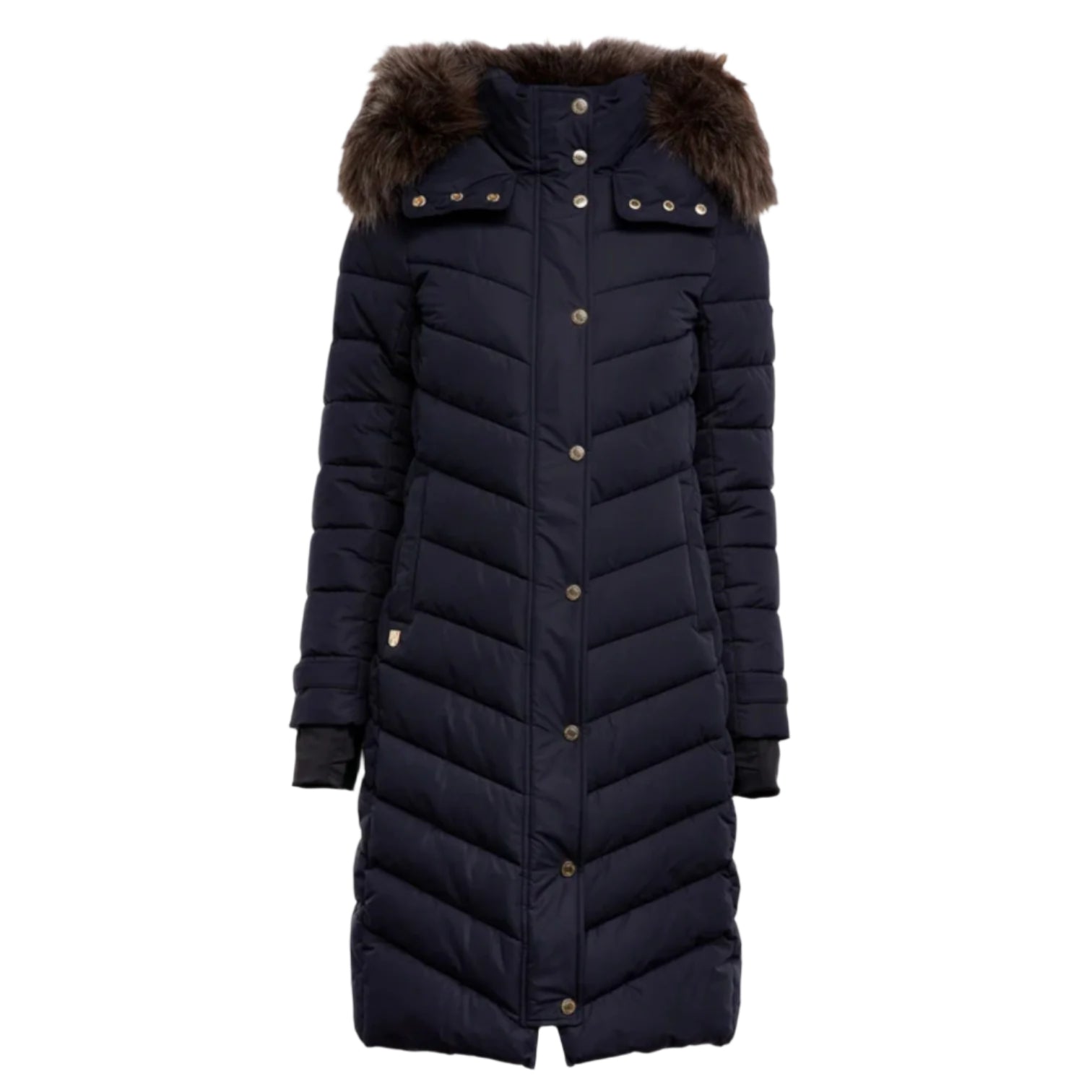 Holland Cooper Chamonix Coat Ink Navy