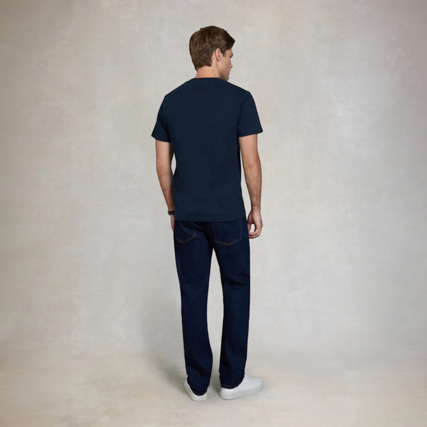 Holland Cooper Men's Crew Neck T-Shirt Ink Navy