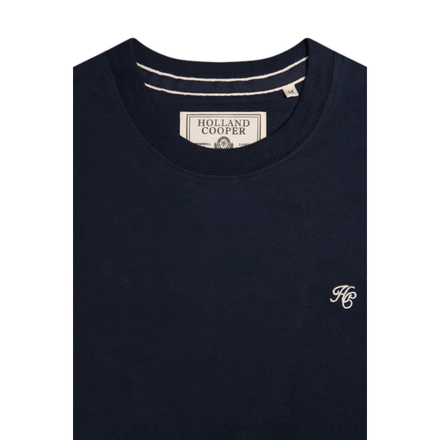 Holland Cooper Men's Crew Neck T-Shirt Ink Navy