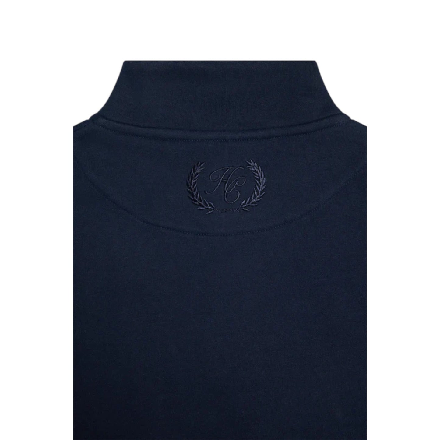 Holland Cooper Men's Sporting Goods Zip Henley Ink Navy