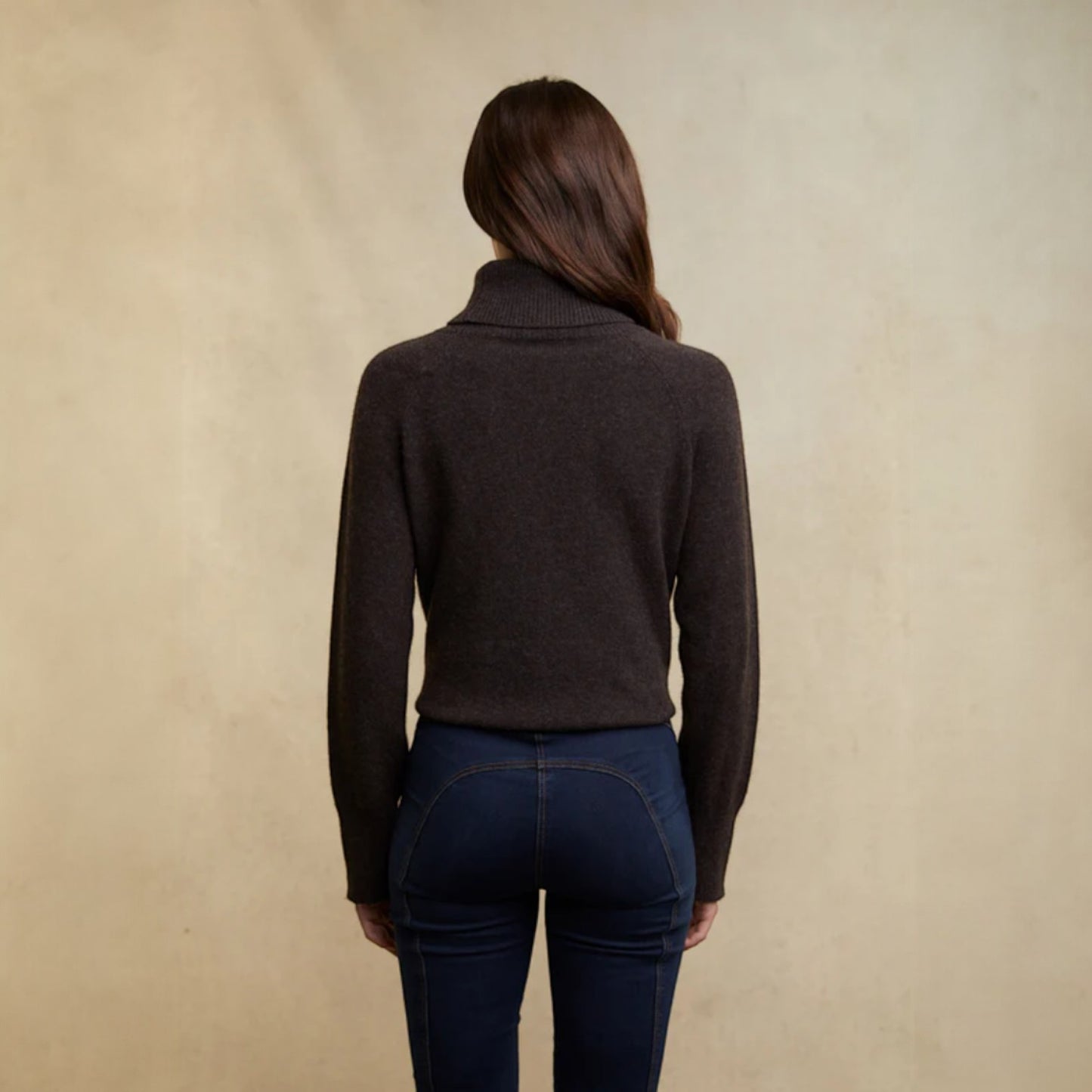 Holland Cooper Tori Knit Chocolate