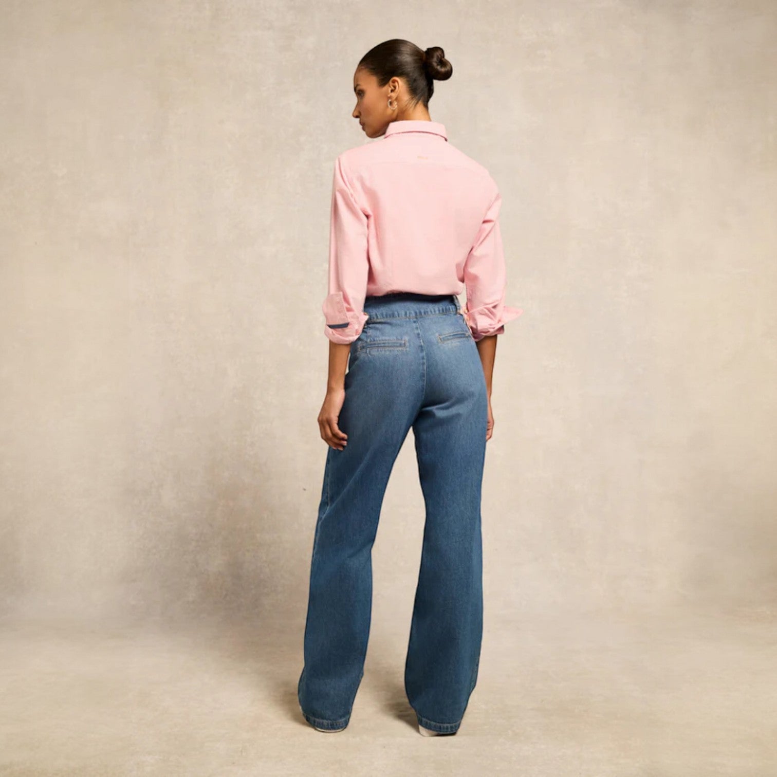 Holland Cooper Women's Oxford Shirt Pink