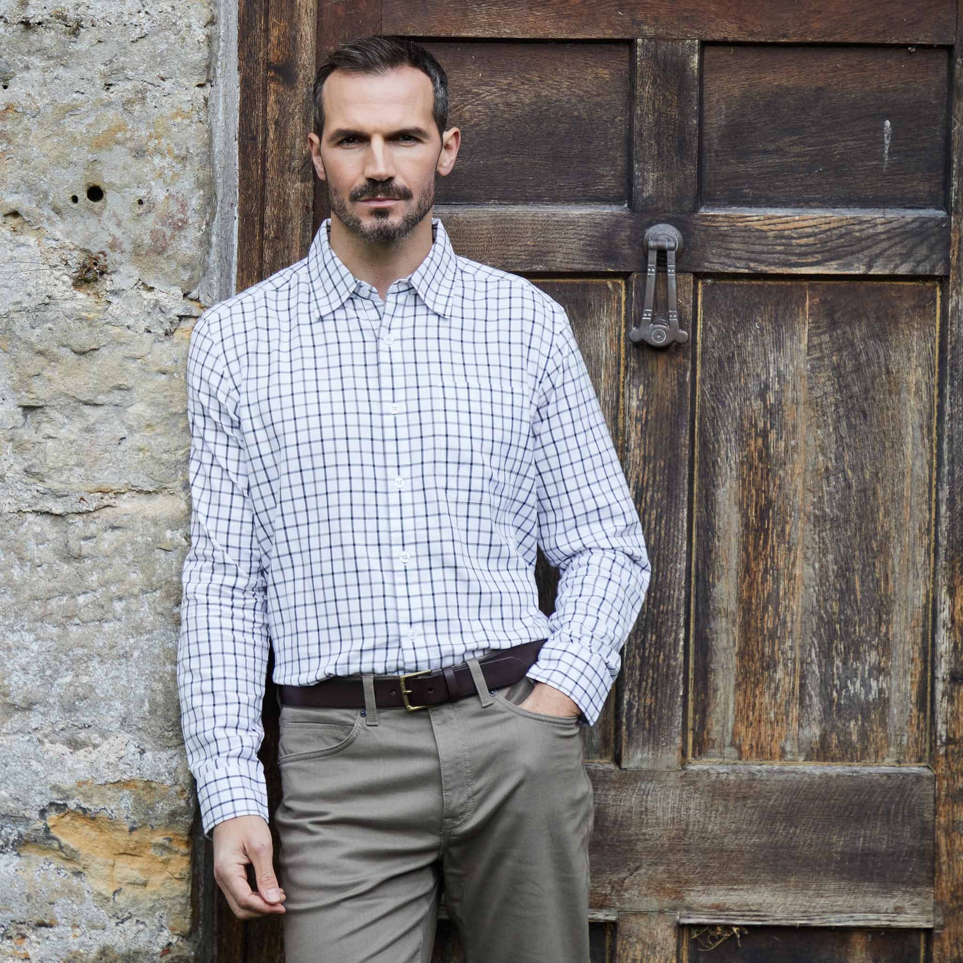 Ridgeline Men's Sedgebrook Shirt Deep Forest/Smokey Olive