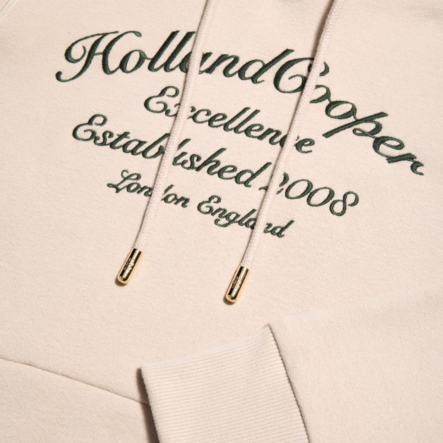Holland Cooper Ivy League Hoodie Stone