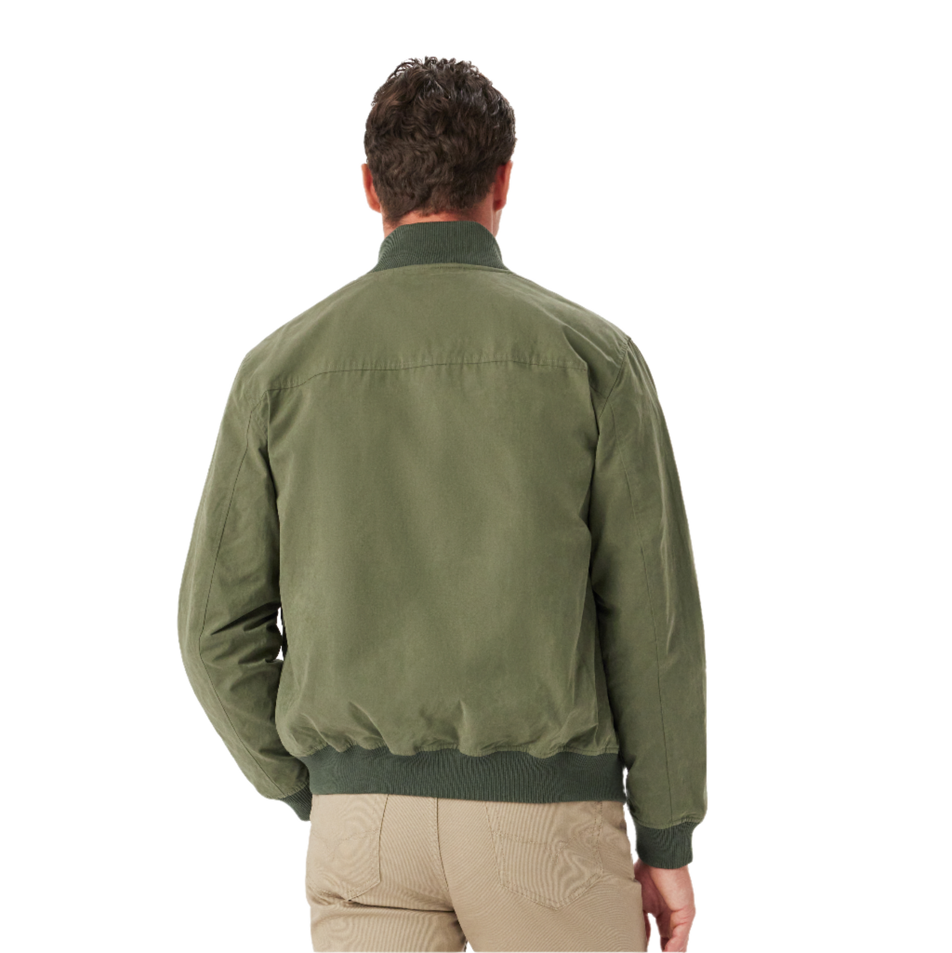 R.M. Williams Palmer Bomber Jacket Khaki
