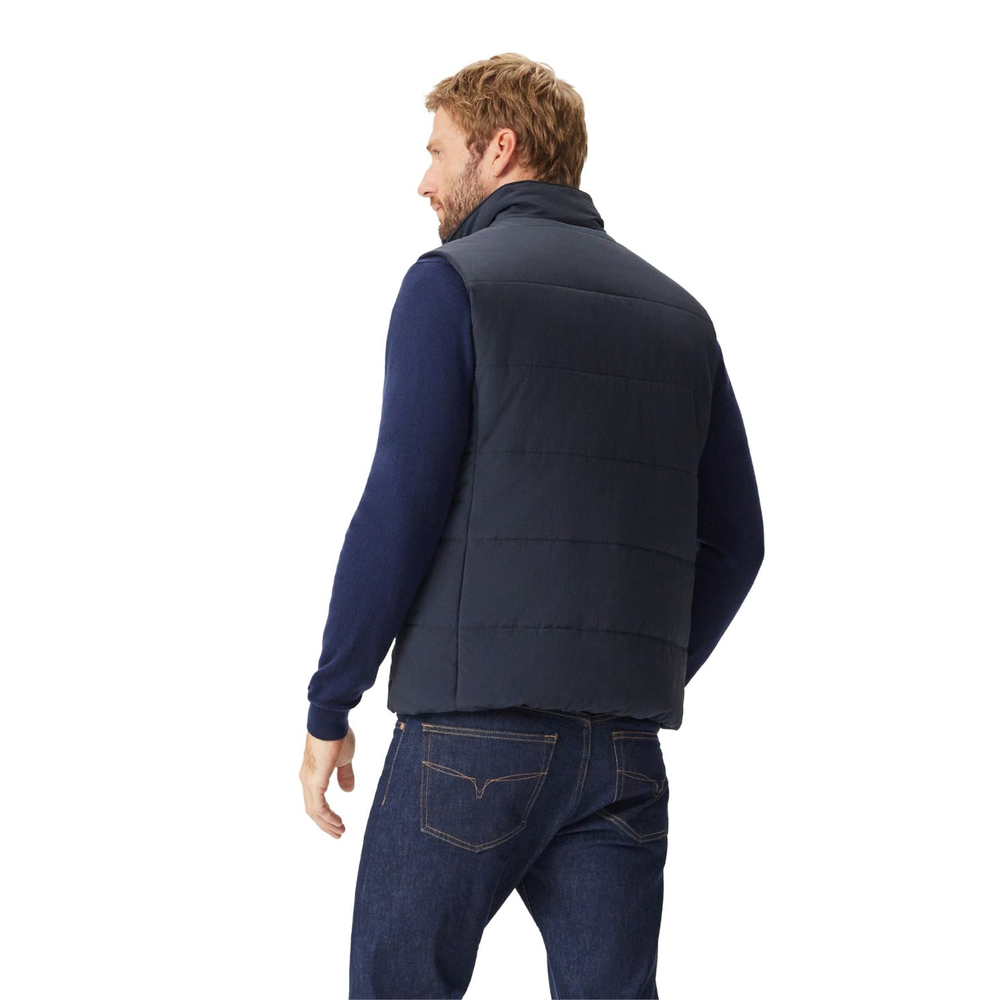 R.M.Williams Padstow Primaloft Fill Vest Navy