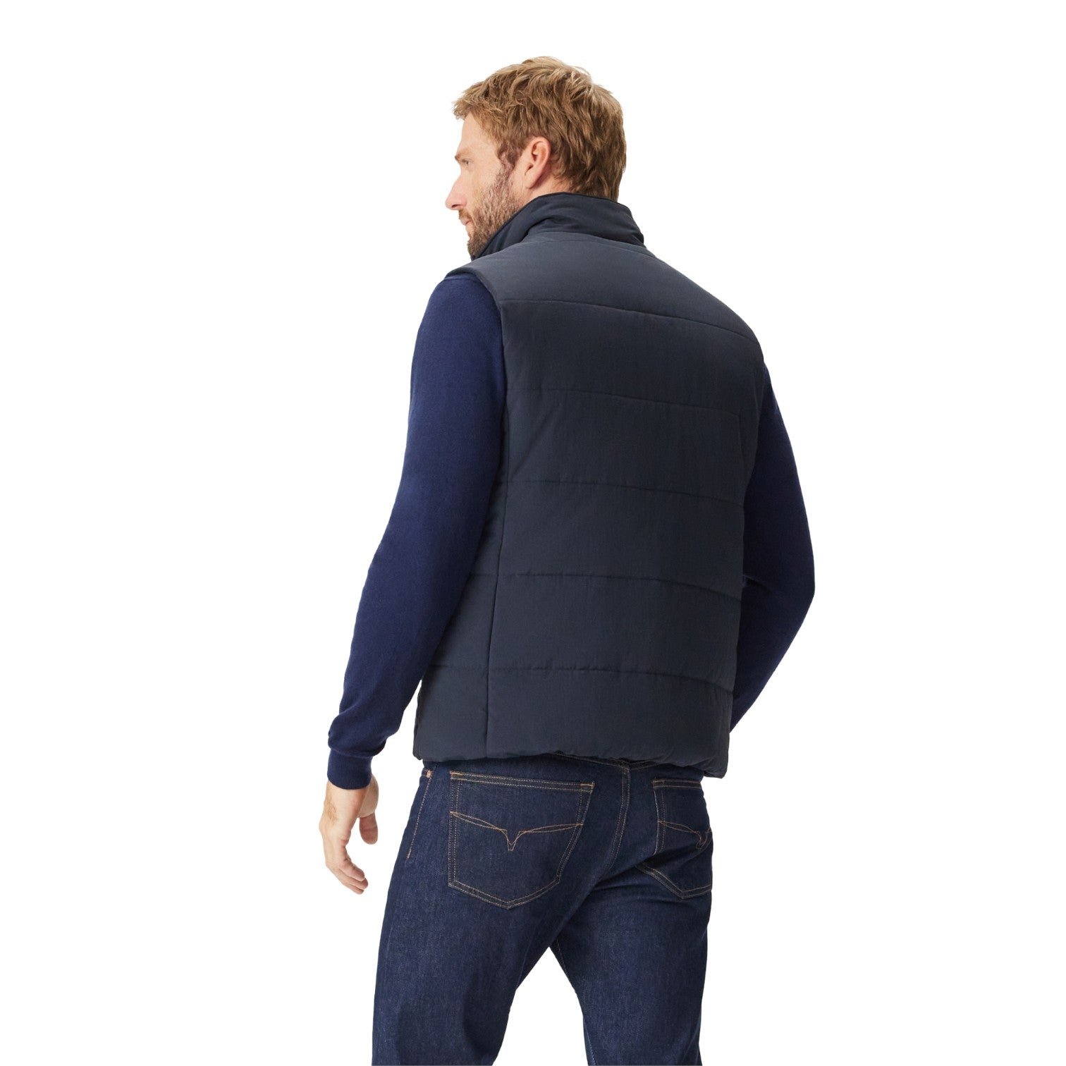 R.M.Williams Padstow Primaloft Fill Vest Navy