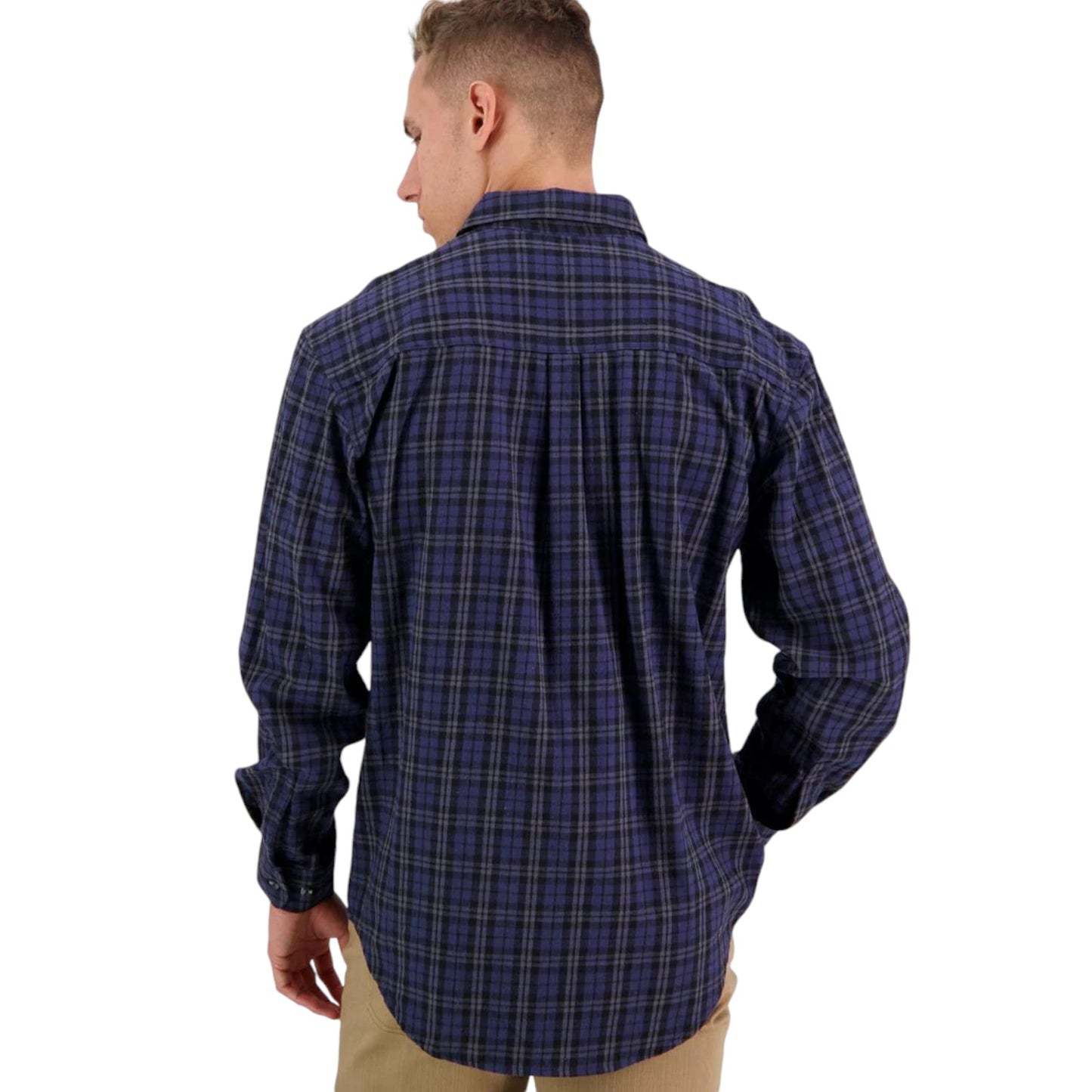 Swanndri Blue Barn Shirt