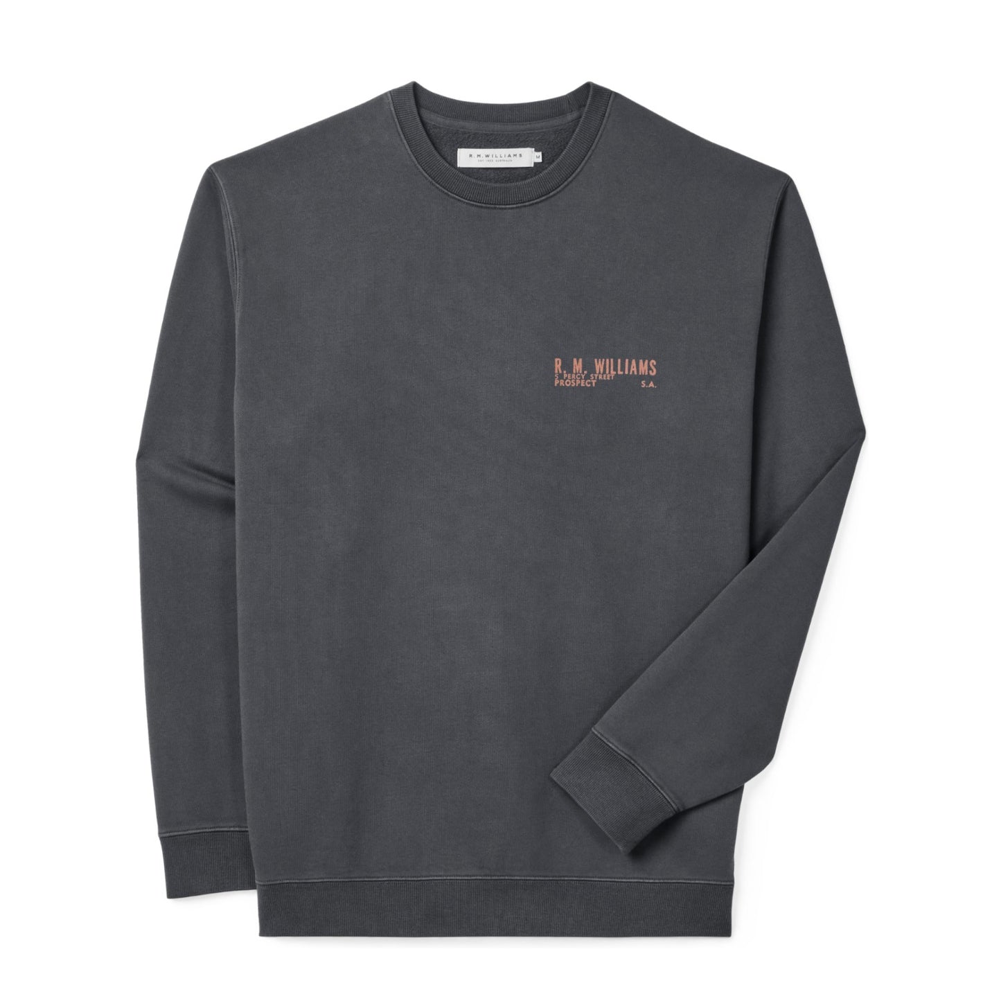 R.M.Williams Flinders Crew Sweatshirt Vintage Black
