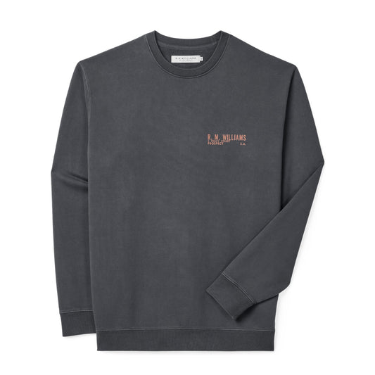 R.M.Williams Flinders Crew Sweatshirt Vintage Black