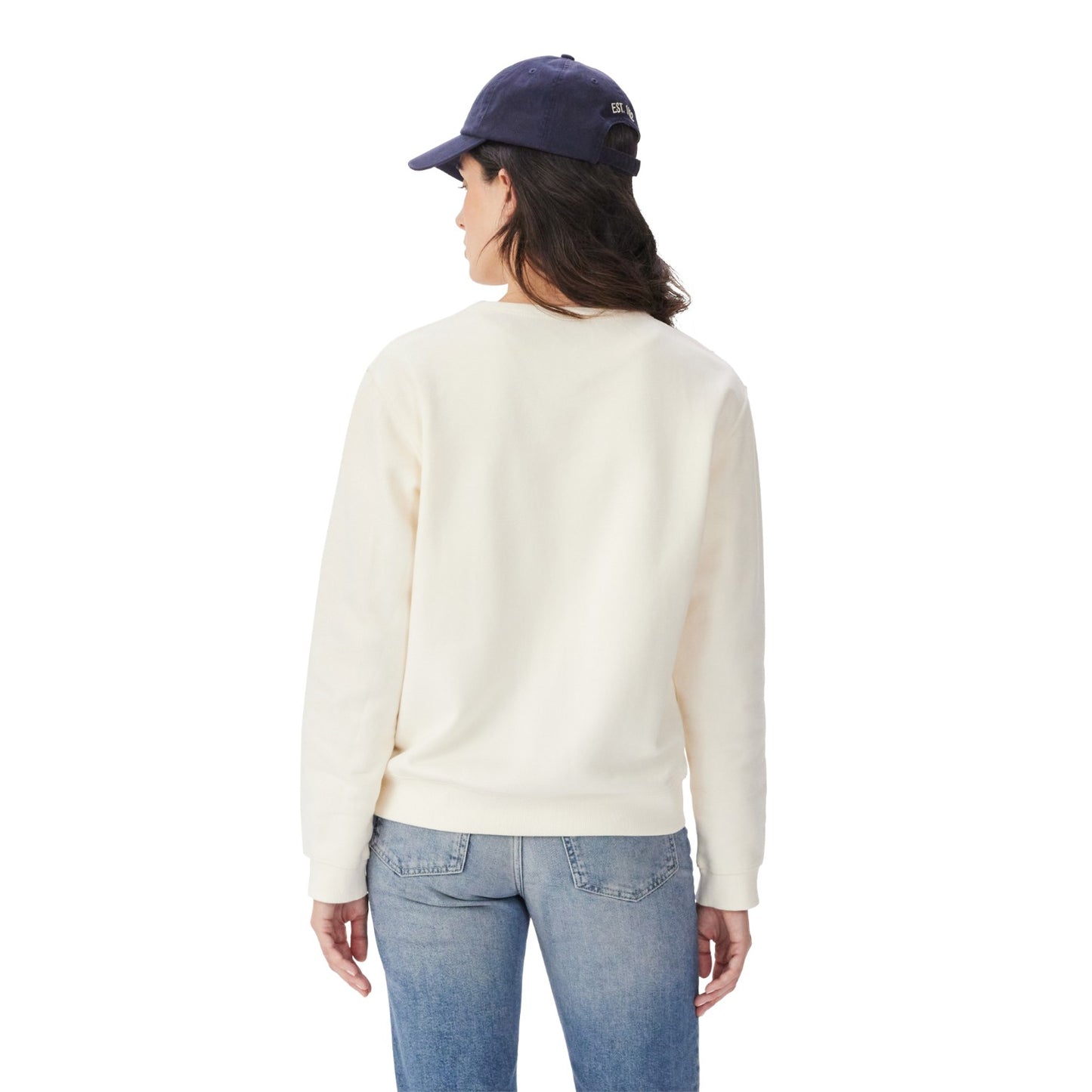 R.M.Williams Retro Logo Sweatshirt White