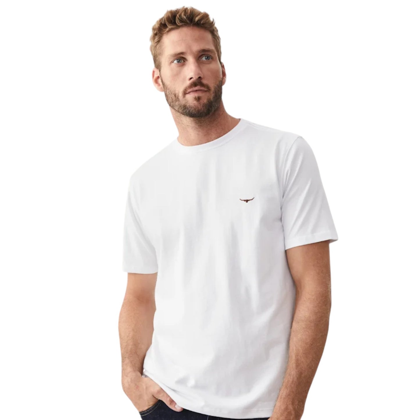 R.M.Williams Parsons T-Shirt White