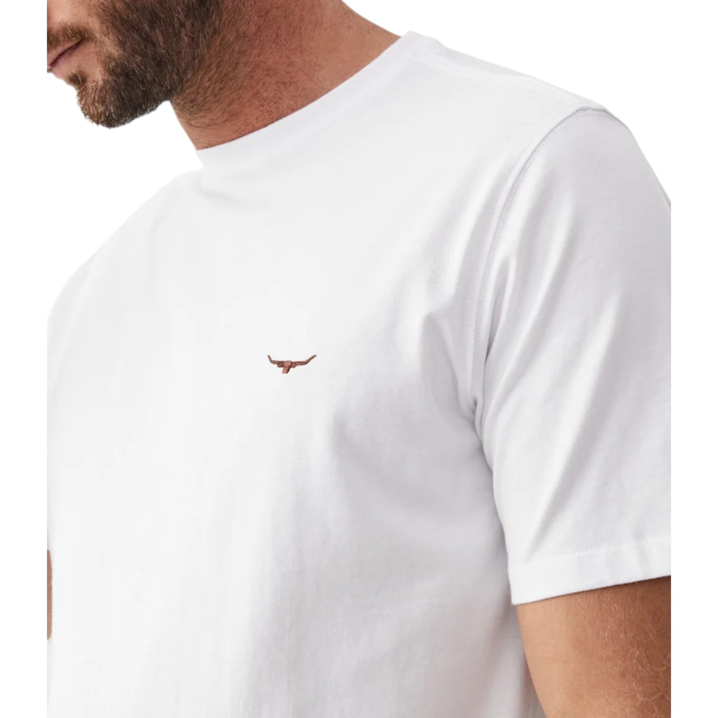 R.M.Williams Parsons T-Shirt White