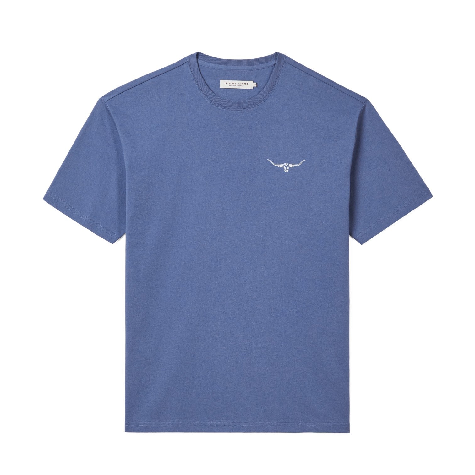R.M.Williams 1932 T-Shirt Bright Blue