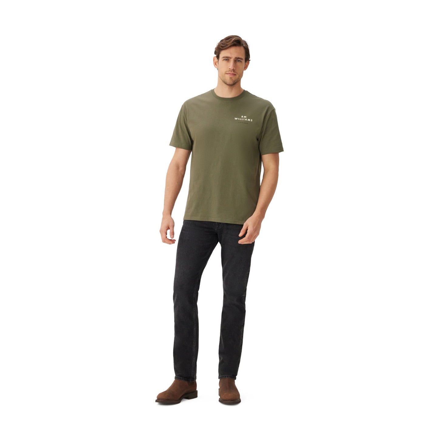 R.M.Williams Minimal Tee - Military