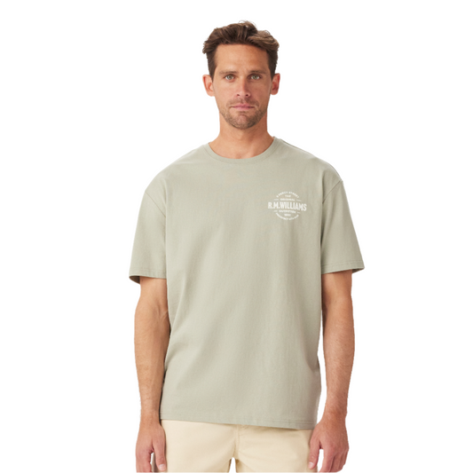 R.M.Williams Prospect Tee Seafoam