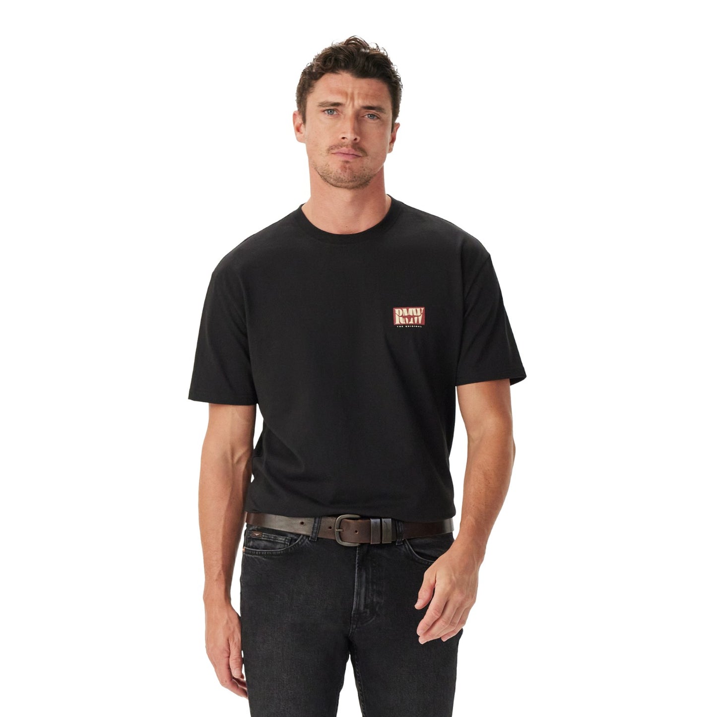 R.M. Williams Branded T-shirt Black