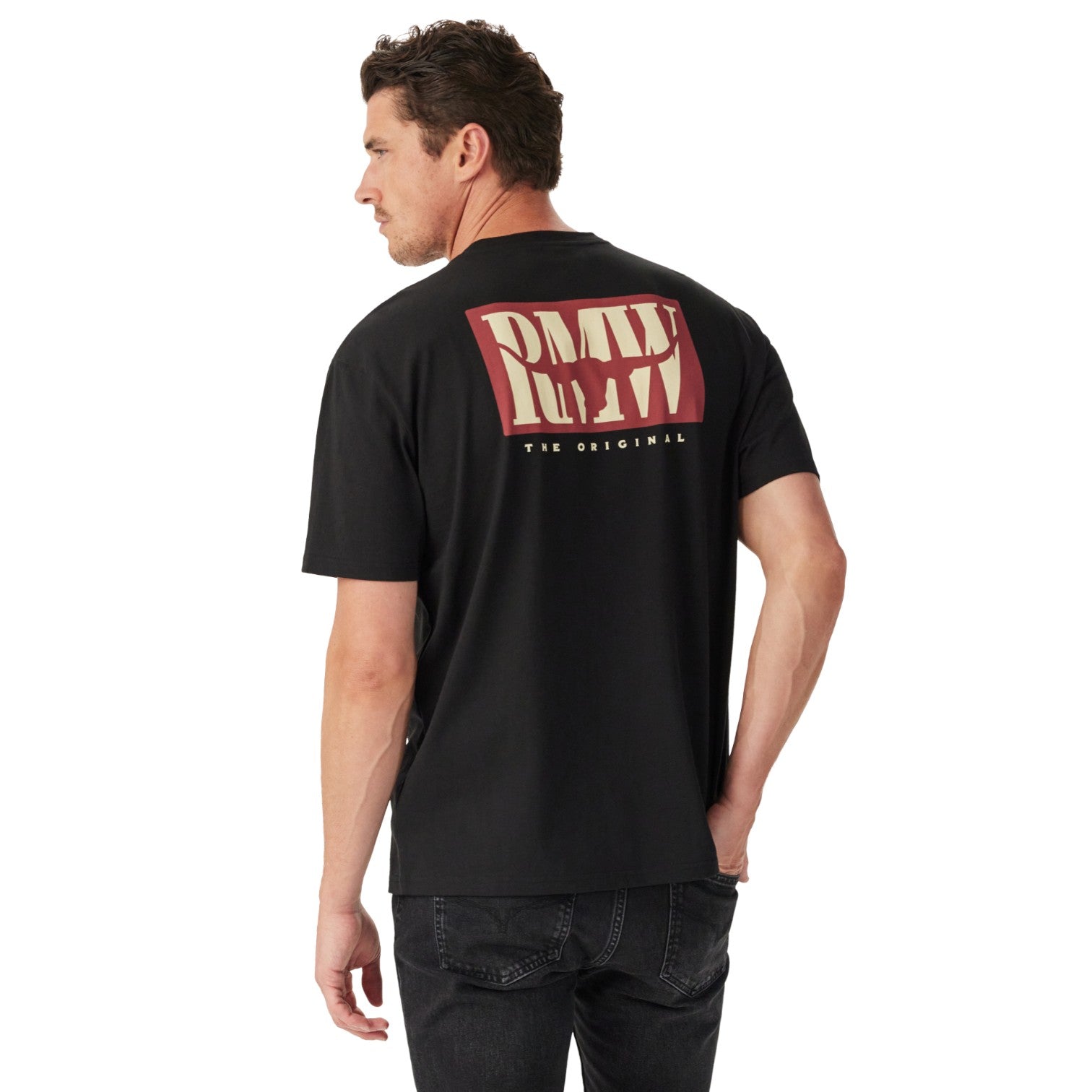 R.M. Williams Branded T-shirt Black