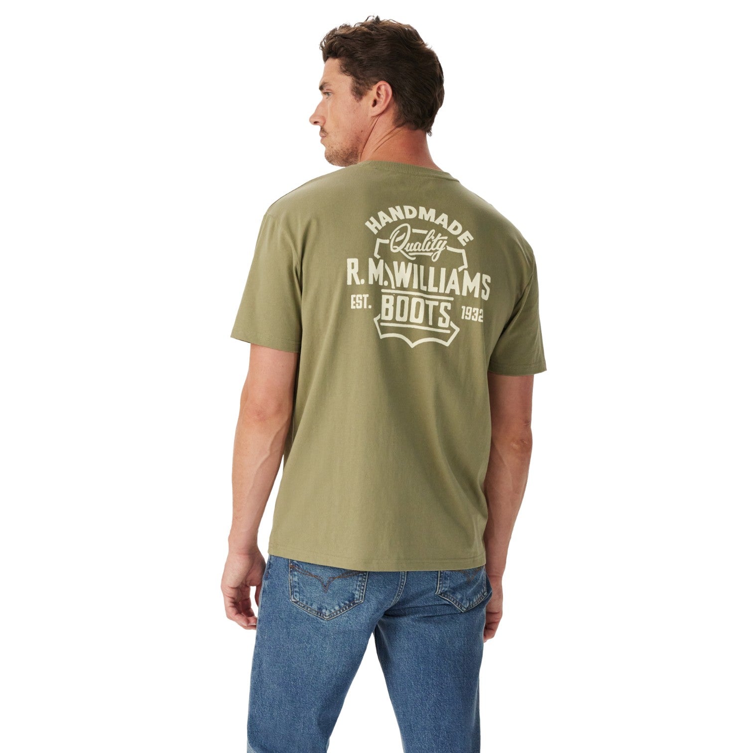 R.M. Williams Boots T-Shirt Sage